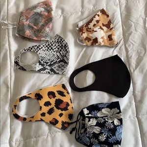 6 random masks bundle